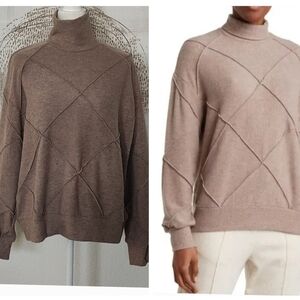 H by Bordeaux Pull Over Chic Sweater Size M